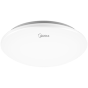 美的（Midea）LED吸顶灯卧室厨房灯儿童房过道走廊阳台灯现代简约灯具全白20瓦