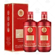 潭酒 金30 恒封收藏版 酱香型 53度 500mL 2瓶 川美·红色经典 赠送原装精美礼品袋