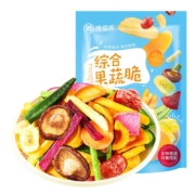 Plus会员:味滋源 蔬菜干果蔬脆100g*12件