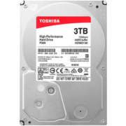 限移动端、京东百亿补贴：TOSHIBA 东芝 3TB 台式机机械硬盘 64MB 7200RPM SATA接口 P300系列(HDWD130)
