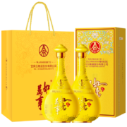 概率券：五粮液 年货节 万事如意天和运 纯粮食白酒52度500ml*2瓶装