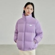 ANTA 安踏 羽绒服女短款防泼水面包服