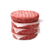 玺宴 调味牛肉饼100g*4片  冷冻  早餐汉堡饼 生鲜