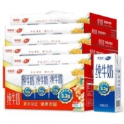 雪兰高原牧场全脂纯牛奶200g*12盒*6箱