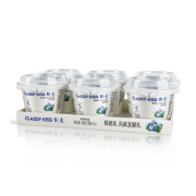 卡士 CLASSY.KISS 蓝莓果粒鲜酪乳 100g*6杯*3件+ ?赠卡士（CLASSY.KISS）双倍蛋白 元气奇亚籽128g*4杯