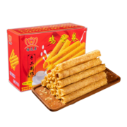 梅元居原味鸡蛋卷精致纸礼盒休闲零食饼干传统老式手工蛋卷手信节日礼盒 【一盒装】纸盒鸡蛋卷280g*1盒