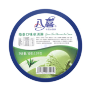 PLUS会员、概率券：BAXY 八喜 牛奶冰淇淋 绿茶口味 1.1kg＊2件