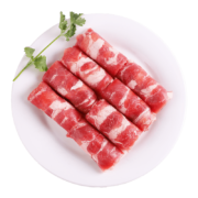 再降价：牛世界 雪花肥牛卷 500g*1袋*6件