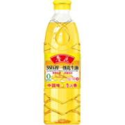 luhua 鲁花 食用油 5S压榨一级花生油750ml 物理压榨