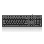飞利浦(PHILIPS)  SPK6234有线键盘  USB键盘 全尺寸 黑色