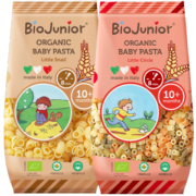 碧欧奇 (Biojunior)意大利进口 婴幼儿双有机辅食 蜗牛+圆圈 200g*2包