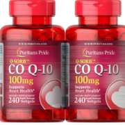 Puritan's Pride 普丽普莱 Q-Sorb™ 辅酶Q10软胶囊 100mg*240粒*2瓶  直邮含税到手311.5元