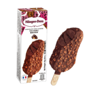 哈根达斯（Haagen Dazs）巧克力扁桃仁口味 脆皮条69g支雪糕