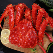佳宝臣 VEYBOUSON 佳宝臣 智利帝王蟹鲜活熟冻 4斤/只