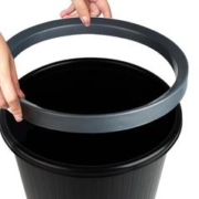 尚岛宜家 11L 压圈式桶圾环保分类塑料垃圾篓垃圾桶
