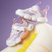 FILA 斐乐 女婴幼童（22-27）女童时尚流行百搭日常舒适耐磨运动训练鞋