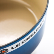 酷彩（Le Creuset）法国进口酷彩手工纯铸铁圆形 汤锅炖锅 22cm 马赛蓝