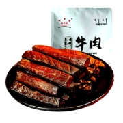 星华源 内蒙古风干手撕牛肉干 原味*1袋 500g*2件+凑单