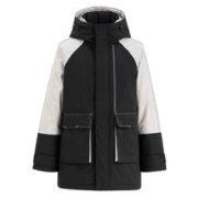 雪中飞 男士短款连帽羽绒服