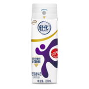 伊利 舒化无乳糖牛奶高钙型 220ml*12盒/箱 零乳糖 10月产*2件