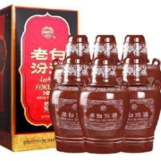 plus会员：汾酒 老白汾酒10 53%vol 清香型白酒 475ml*6瓶 整箱装