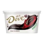 88vip：德芙香浓黑巧克力252g*1碗独立包装