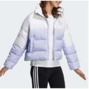 京东百亿补贴：adidas 阿迪达斯 女装休闲时尚潮流外套 防风保暖舒适羽绒服 H36721