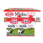 MLEKOVITA 妙可 全脂高钙纯牛奶1L*12盒