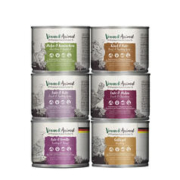 VENANDI ANIMAL PREMIUM KATZENFUTTER 德国Venandi猫罐头含肉单一肉源低敏无谷猫主食罐头湿粮 混合口味 200g*6罐