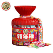 徐福记 红色桶装420g 包装升级 新年糖果 年货 混合口味 休闲零食 喜糖