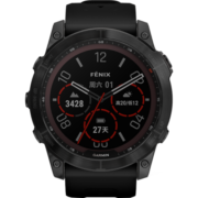 佳明（GARMIN）Fenix7X太阳能蓝宝石DLC碳黑旗舰版血氧跑步高尔夫户外运动手表