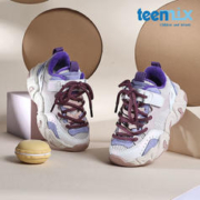 TEENMIX 天美意 2023年新款女童秋冬季加厚保暖棉鞋二棉加绒