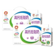 伊利高钙低脂牛奶250ml*24盒*2箱