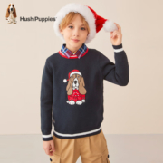 Hush Puppies 暇步士 童装 圣诞款儿童毛衣 多款可选