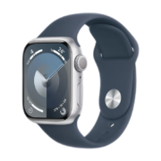 14日0点：Apple 苹果 Watch Series 9 智能手表 GPS款 41mm 风暴蓝色 橡胶表带 S/M