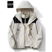 JEEP SPIRIT冲锋夹克三合一两件套（男女同款、多色可选）