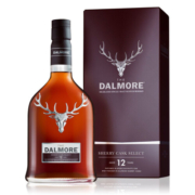 大摩（DALMORE）【国际烈酒品牌金奖】洋酒苏格兰单一麦芽威士忌700ml礼盒装 送礼 12年雪莉桶 700mL 1瓶