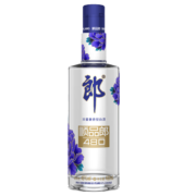 郎酒顺品郎480蓝款45度兼香型光瓶白酒 480ml 单瓶白酒 瓶装白酒 45度 480mL 1瓶 【蓝顺】
