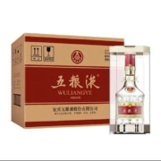 京东百亿补贴：五粮液（WULIANGYE）第八代普五 52度浓香型白酒 500ml*6瓶 整箱原箱