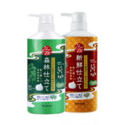 巴斯克林舒和沐浴露套装（森林自然香型600ml+新鲜柑橘香型600ml 沐浴乳）