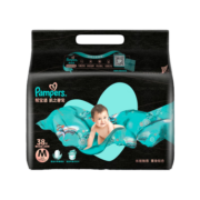 帮宝适（Pampers）黑金帮纸尿裤M38片男女宝宝通用