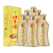 口子窖 五年型兼香型白酒46度500ml*6瓶 整箱装 粮食酒 含礼袋 送礼宴请