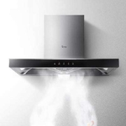 PLUS会员：Midea 美的 抽油烟机燃气灶 单烟机触控T33A 19吸力
