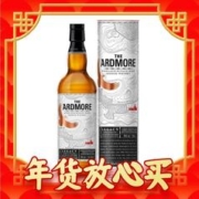 春节年货礼盒：THE ARDMORE 阿德莫尔 ARDMORE阿德摩尔 遗产 传奇 轻泥煤 单一纯麦威士忌 700ml 洋酒(礼盒装)