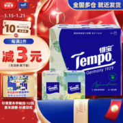 Tempo 得宝 手帕纸 4层*7张*12包 苹果木味
