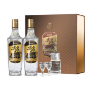 88VIP会员：尖庄 五粮液股份尖庄高光礼盒52度500mL*2礼盒装中秋团圆白酒酒水