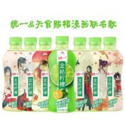 统一 金桔柠檬饮料 300mL *6瓶 1箱