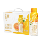 蒙牛 真果粒花果奶昔橙花蜜柚风味+芦荟粒酸奶饮品230g×10瓶 年货礼盒