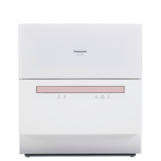 松下（Panasonic）洗碗机台式 热风烘干80℃高温除菌 软水功能NP-UW5PH1D