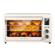 格兰仕（Galanz）32L家用多功能空气炸锅风炉电烤箱 不沾内胆/精准控温/热风烘烤/360°旋转烤叉 KF32-TQ61
